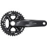 Система SHIMANO DEORE M4100-2, для 2x10ск, 170мм, интегрированный вал, 36-26T без каретки, для CL:48,8мм EFCM41002CX66